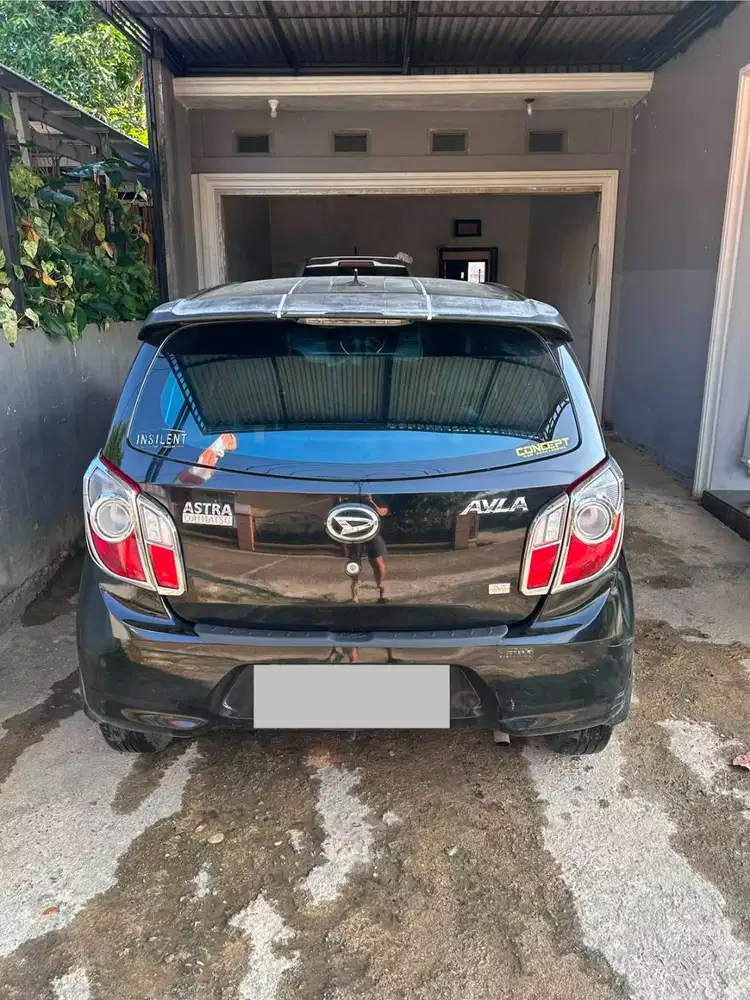Daihatsu Ayla 2015 Hitam Manual Second