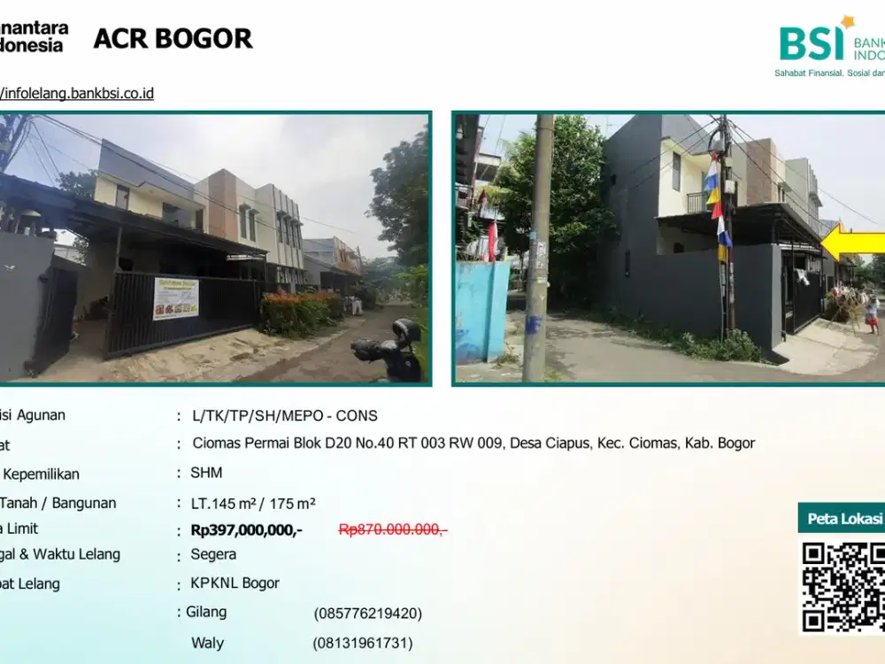 Rumah Murah di Kota Bogor