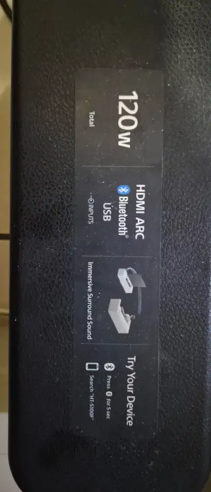 SOUNDBAR SONY HT S100F