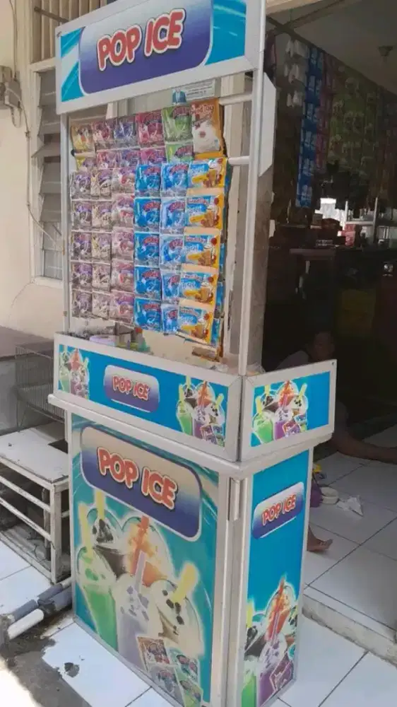 Meja lipat pop ice