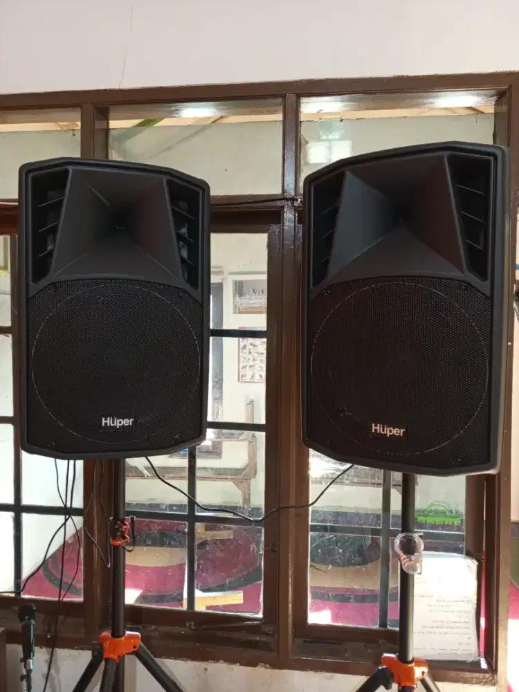HUPER JS15 (tipe tertinggi speaker aktif huper)