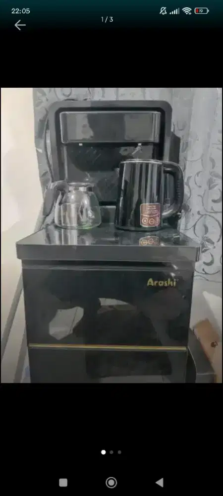 Arashi Dispenser Galon Bawah Panas Dingin Normal AMD 01B