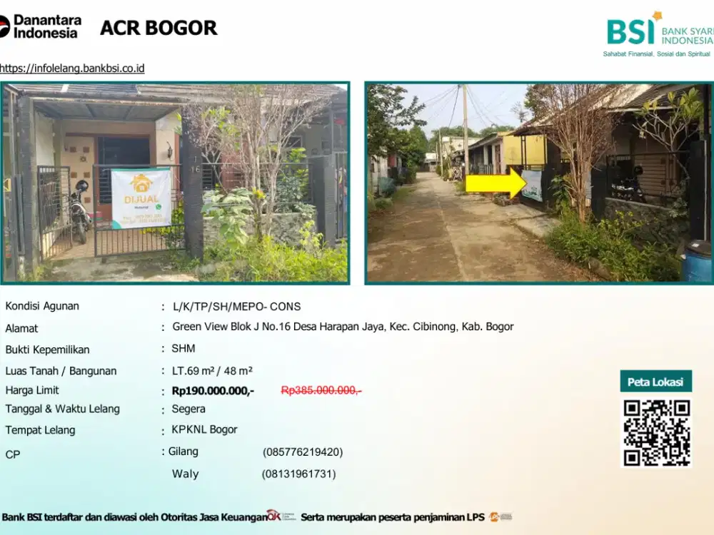 Hunian Murah di Bogor