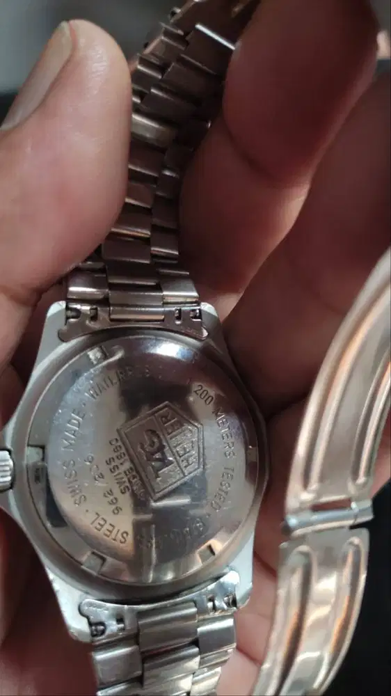 Jam tangan Tag Heuer original mulus antik