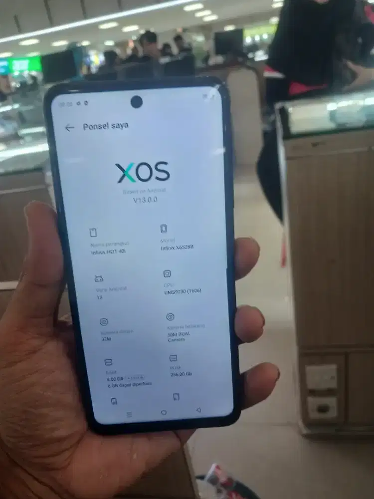 Infinix hot 40i ram 8/256 gb