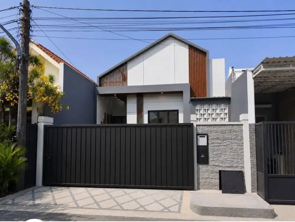 LANGKA RUMAH 1 LANTAI SIAP HUNI PERUMAHAN DEKAT RUNGKUT MERR TOL