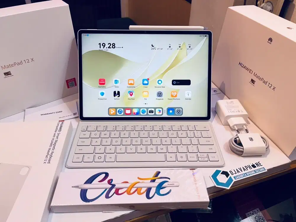 Huawei MatePad 12 X (2026) Sepaket Magnetic Keyboard & M-Pencil Pro
