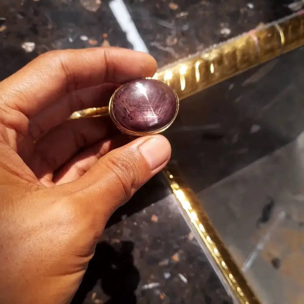 Natural Star Sapphire + Memo