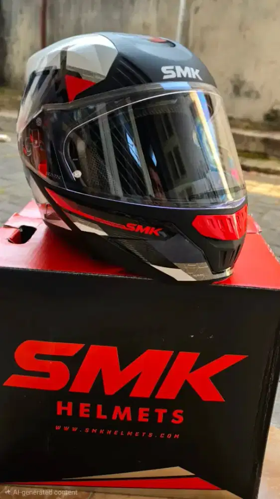 Helm Full Face Modular seperti baru