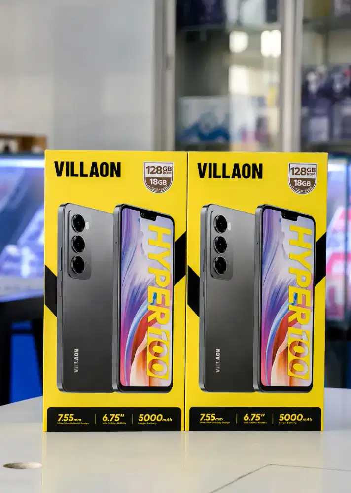 Villaon Hyper 100 6/128GB (new)*Bisa Cod, Fastrespon WA