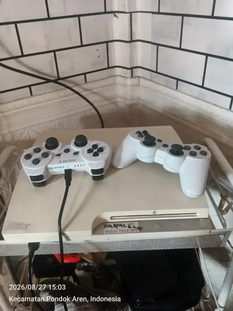 PS3 [Kapasitas 500 GB] Siap Pakai - Full Game & Stik