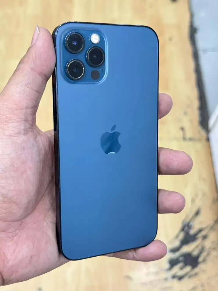 Iphone 12 pro 256Gb blue second All operator mulus no minus fullset