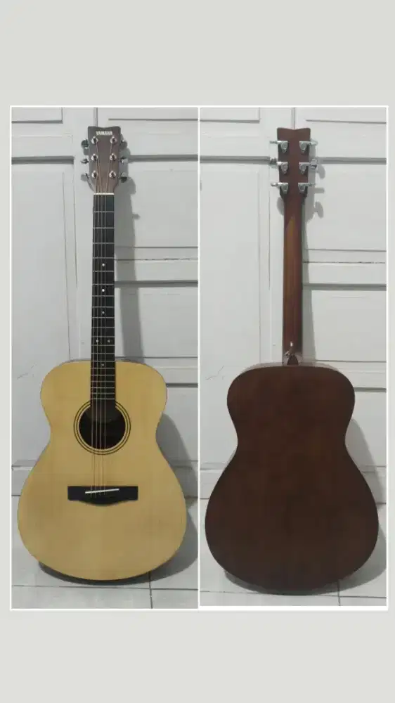 gitar akustik ori yamaha fs400 premium solid mewah mantap siap pakai