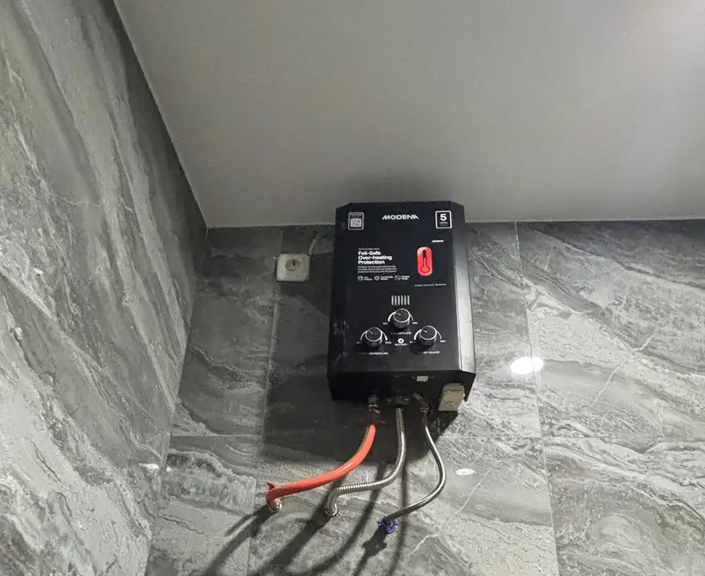 Water Heater Gas Modena (Pemanas Air Berbahan Bakar Gas)