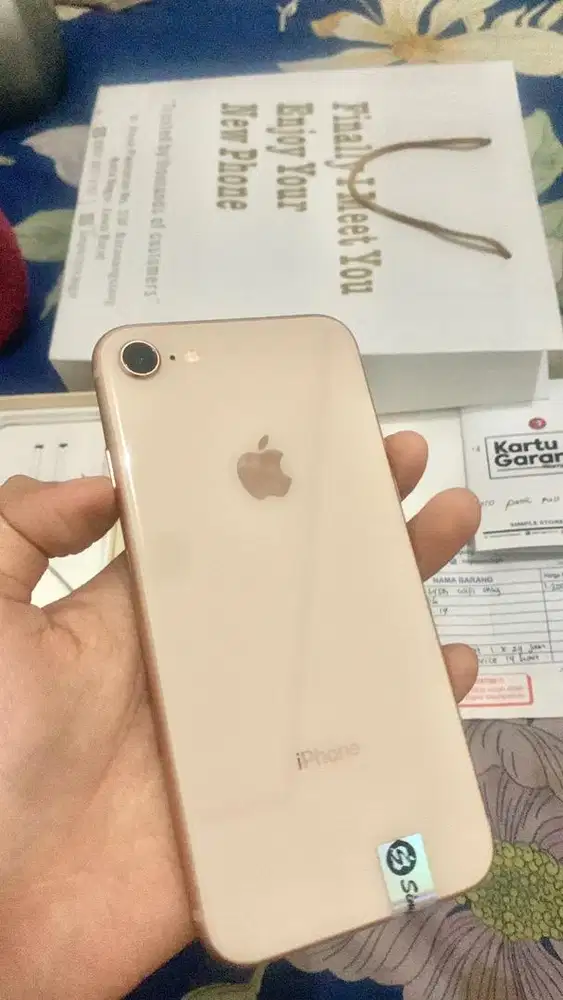 iphone 8 64gb wifi only bebas riset fullset mulus nominus