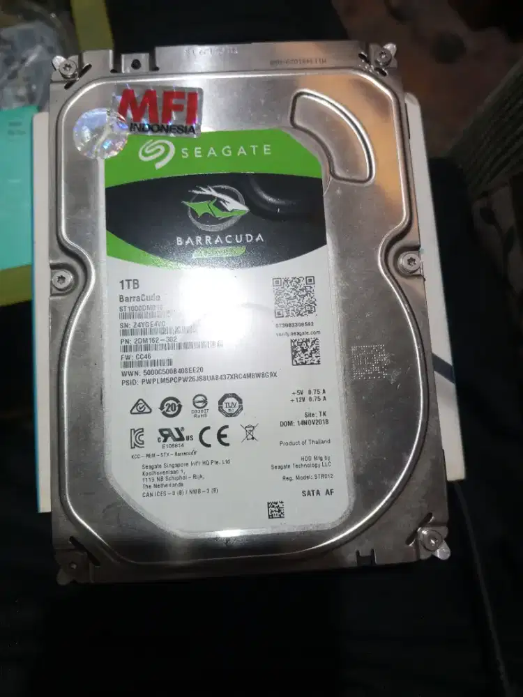 Dijual hardisk merk Seagate