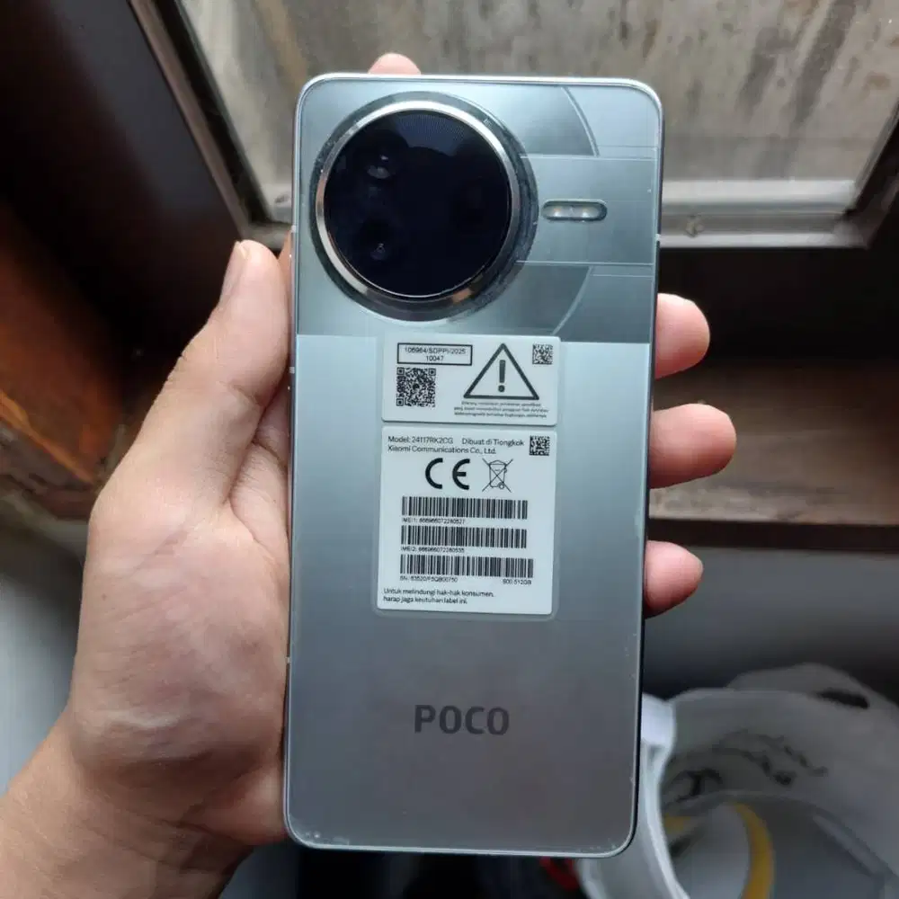 Poco F7 Pro 12/512 Silver Fullset Mulus