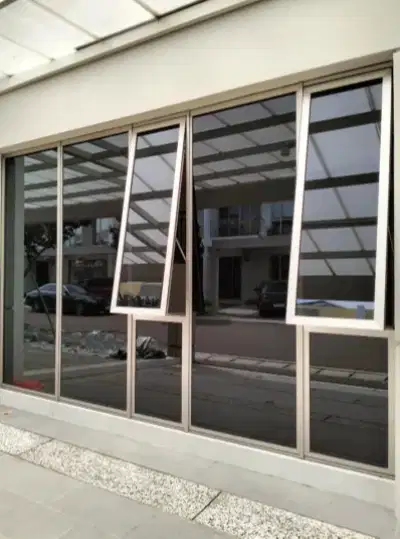 kaca film home service & stiker rumah sticker kantor sandblast gedung