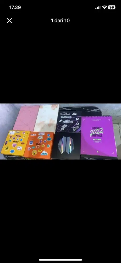 Borongan album BTS original kondisi 99% mulus bonus potocard