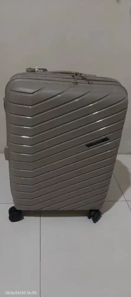 Koper ELLE 20 Inch Beige BARU 100% (Salah Beli Ukuran) - Jual Rugi