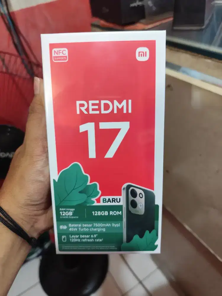 REDMI 17 6/128 BARU MASIH SEGEL