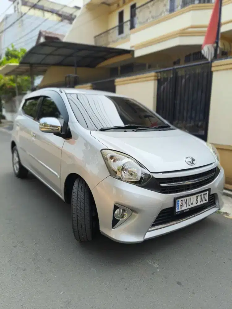 MURAH MERIAH DP MINIM Agya G 1.0 Matic 2014 Silver