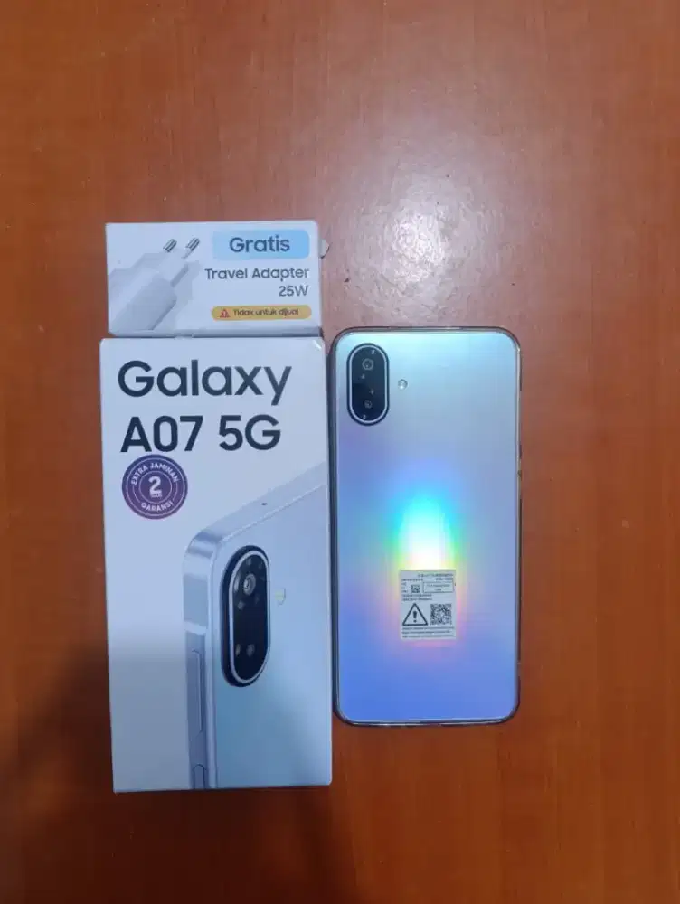 SECOND LIKE NEW SAMSUNG GALAXY A07 5G 6/128 FULLSET LENGKAP BERGARANSI
