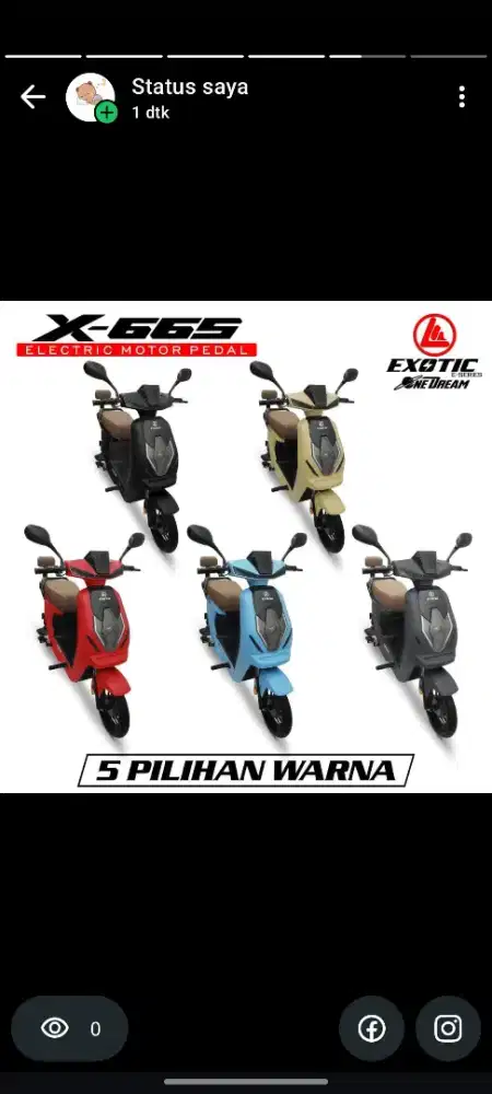 Jual sepeda exotic