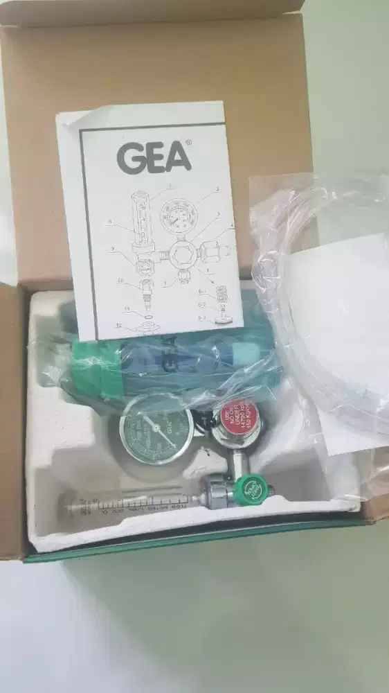 Flowmeter oksigen tabung