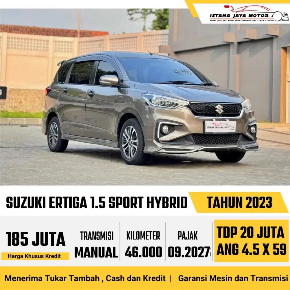 Suzuki Ertiga Sport Hybrid Manual th 2023 #istana jaya motor