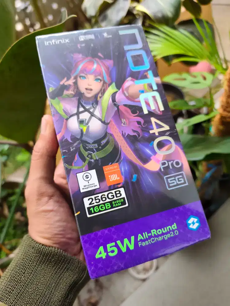 Infinix note 40 pro 5G 8/256 new segel box garansi 1 tahun