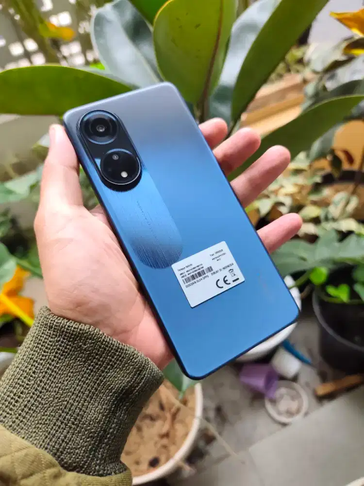 Oppo a98 5G 8/256 resmi Indonesia jaminan tanpa minus