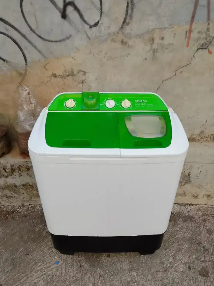 Jual mesin cuci merek denpo Kapasitas 8 kg
