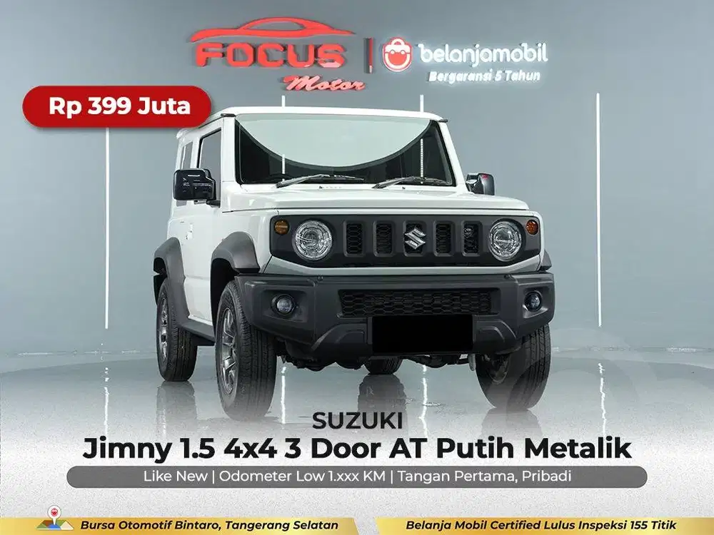 [ KM 1RB ] Suzuki Jimny 1.5 4x4 3 Door AT 2025/2026