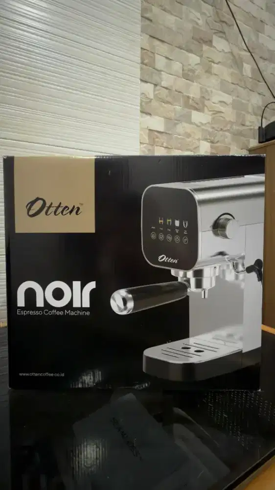 Otten noir Espresso Coffee Machine