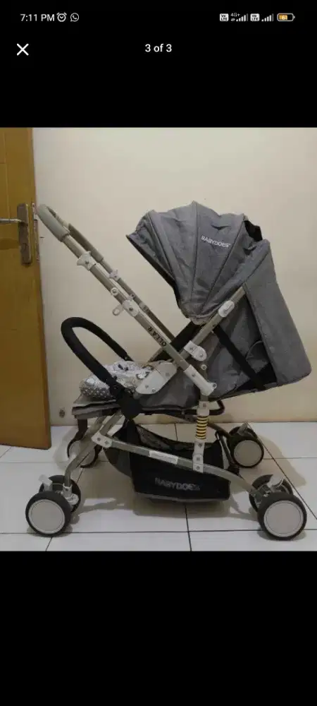 Stroller Bayi Merk BABYDOES OLLA R