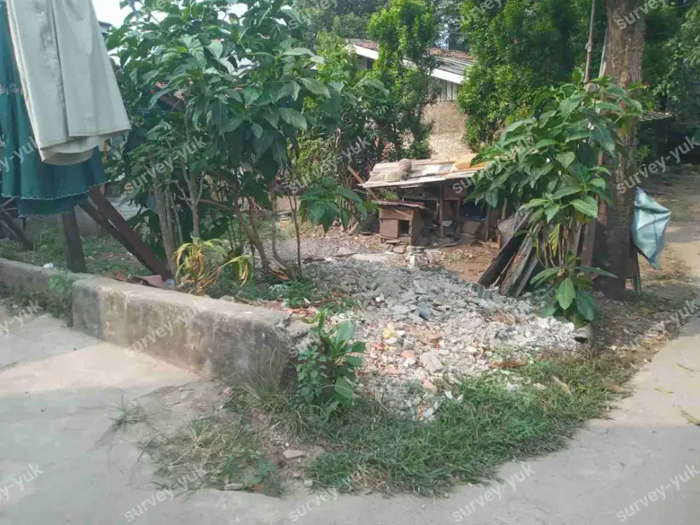 Tanah Murah Lt 100 m2 Kp Sawah dekat Stasiun Jurang Mangu - Ciputat