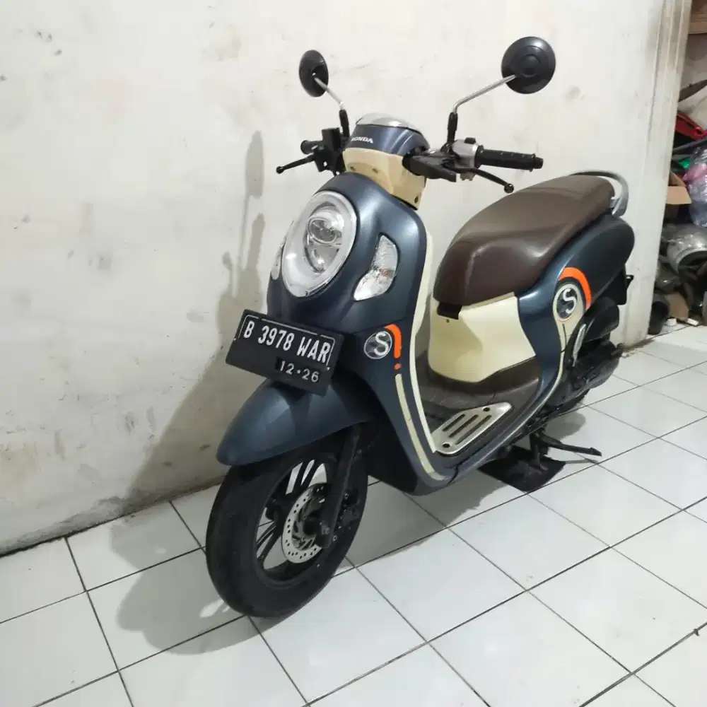 Honda Scoopy New Kunci 2021 Orisinil lengkap Bagus