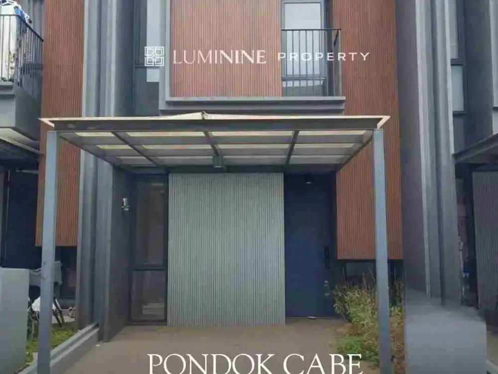 DIJUAL RUMAH BRAND NEW DI CLUSTER THE HILL - PONDOK CABE, TANGSEL