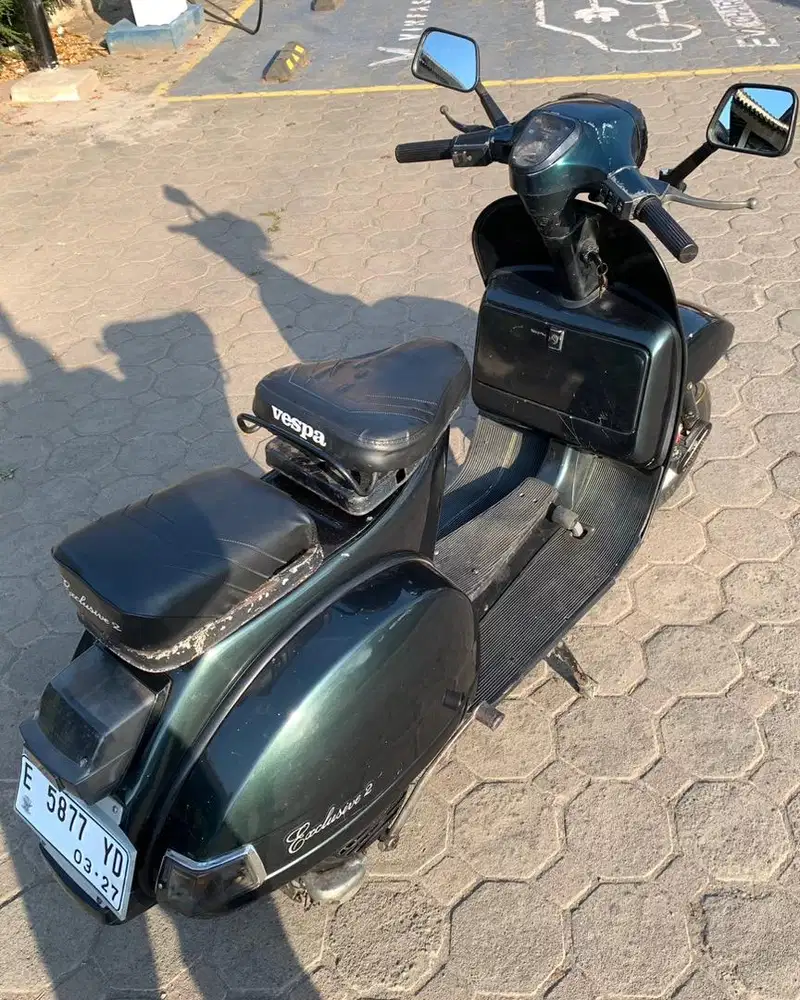 Vespa exclusive 1993 hijau oslo