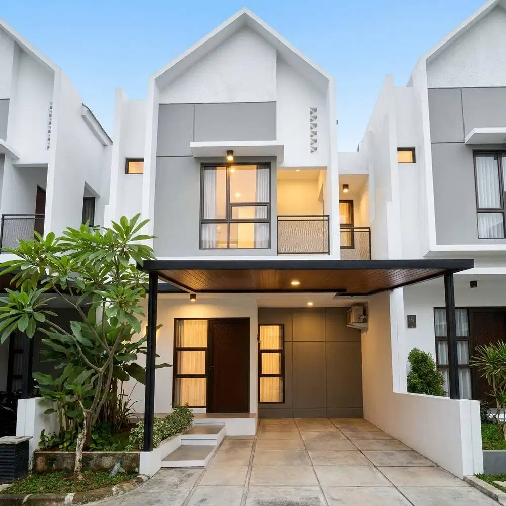 Rumah Cluster, Semi Furnished, Nempel Lebak Bulus
