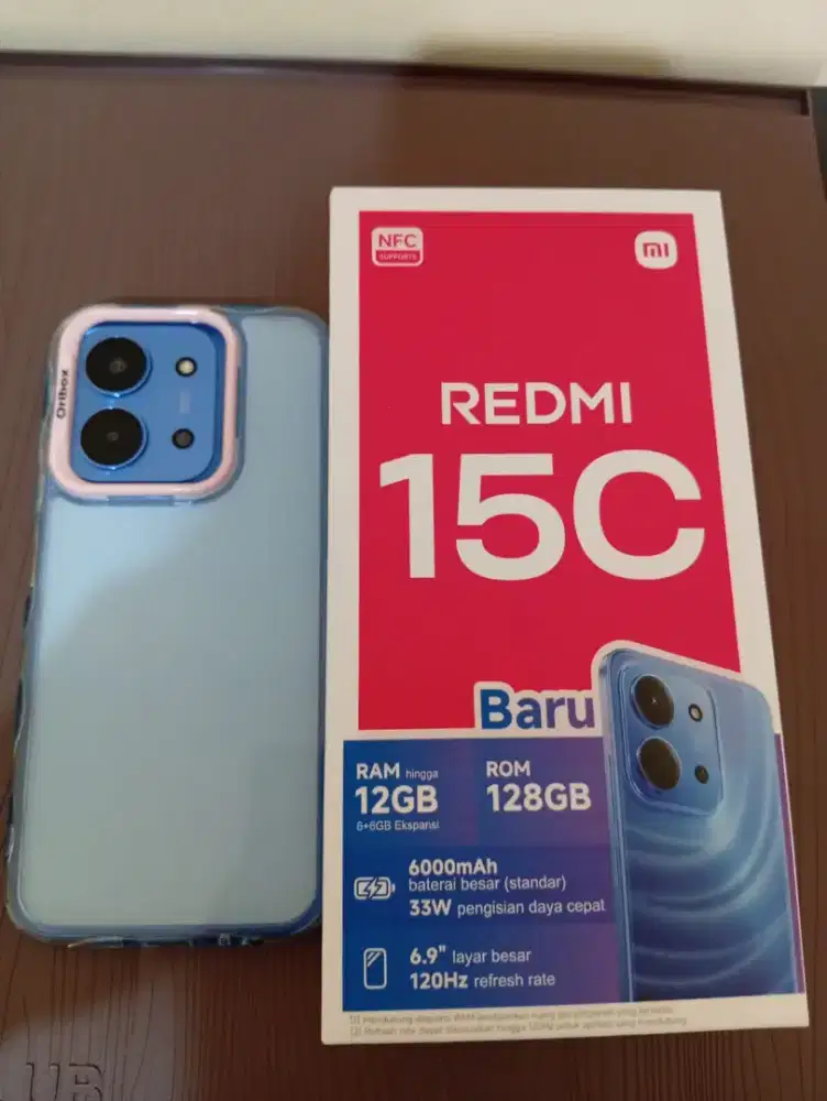 Redmi 15c 6+6 128