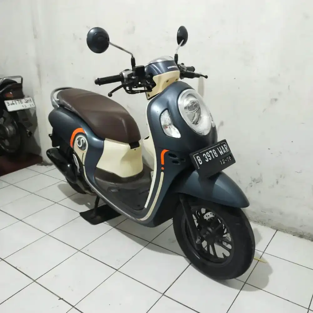 Honda Scoopy New Kunci 2021 Orisinil Mesin Cakep