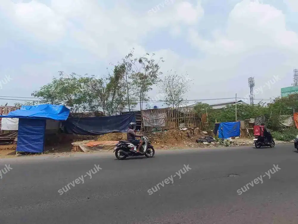 Tanah LT 8740 m2 SHGB sd 2042 Pinggir jalan Utama Aria Putra - Ciputat