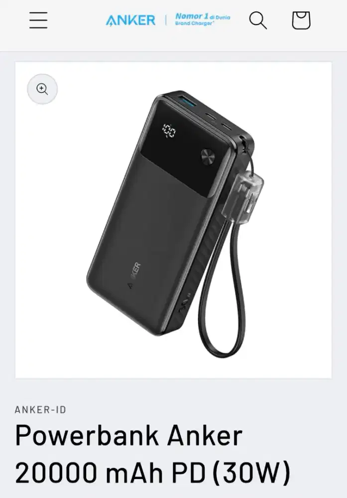 Powerbank Anker