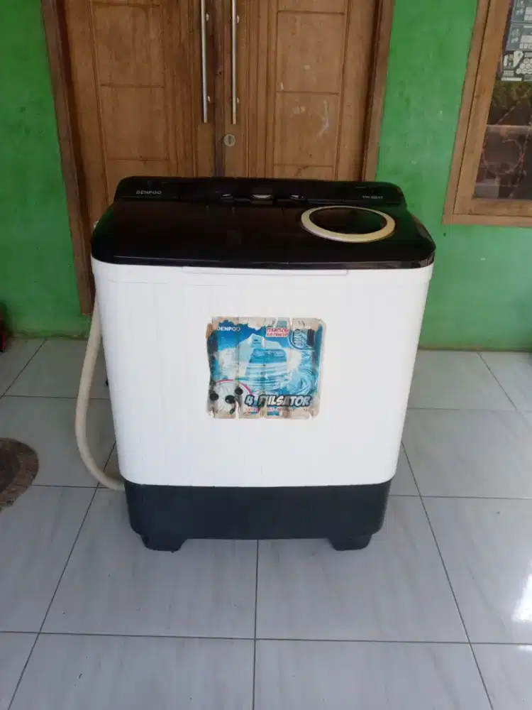 Jual mesin cuci merk denpo kpsitas 8kg fungsi normal