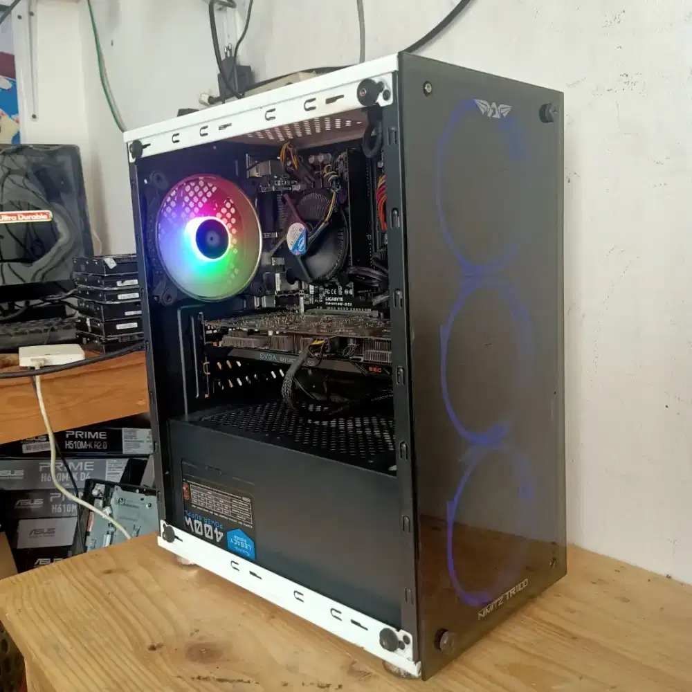 PC gaming Intel Core i5 6400 GTX 950 2GB Siap pakai