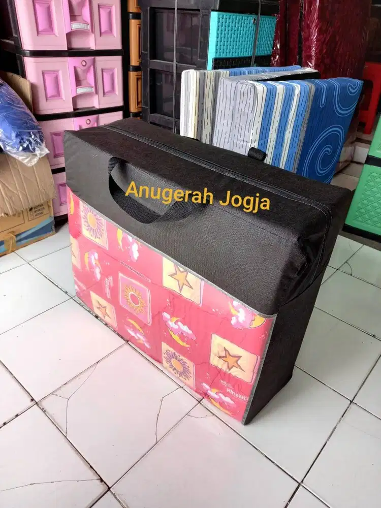 Kasur Busa Lipat Omera Tas 8 cm Ukuran 70