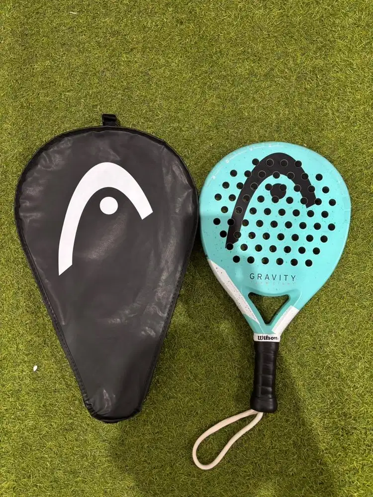 Padel Racket Head Gravity Light 340g Free Protector dan Bag
