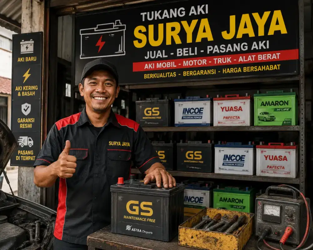 JUAL BELI ACCU BARU DAN SECEN